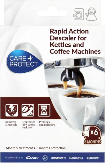 and Protect 35601771 Kahve Makineleri̇ ve Su Isıtıcıları İçin Ki̇reç Gi̇derici