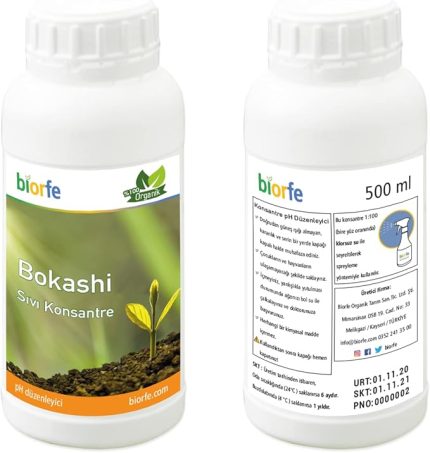 Bokashi Sıvı Konsantre 500 ml Komposter pH Düzenleyici - BL500