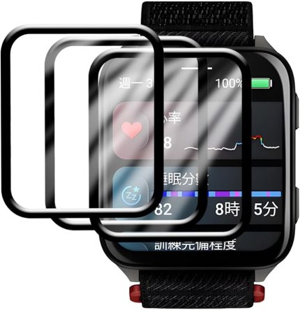 Venu X1 için Saat Ekran Koruyucu, Sert PMMA Malzeme, Kavisli Kenar Tam Kapsama Koruyucu Kılıf, Garmin Akıllı Saat için, Çizilmez, Parmak İzi Önleyici Yüksek Hassasiyet, 3'lü Paket