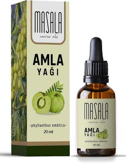 Amla Saç Bakım Yağı 20 ml. Soğuk Pres (Gooseberry Carrier Oil) Bektaşi Üzümü