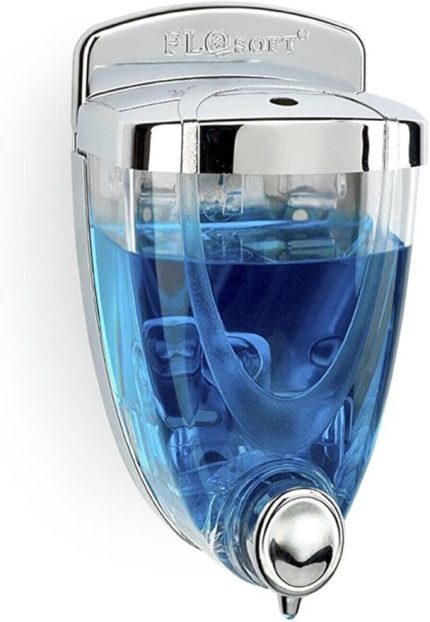 F017 Sıvı Sabunluk 350 Ml F017-Krom Yapışkanlı Şeffaf,ilkatr1525