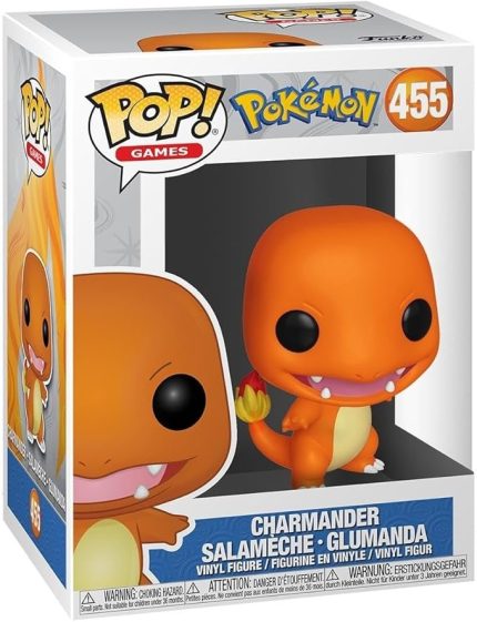 50403 POP Oyunları: Pokemon Charmander Varsayılan, Renkli Oyuncak Figür