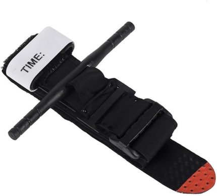 Tourniquet Rapid One el kullanım Spinning askeri Tourniquet en yüksek kalite dayanması için mükemmel askeri, yürüyüş & acil durum Kits Siyah