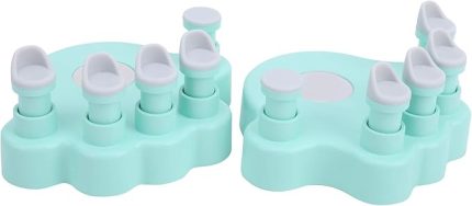 Parmak Eğitmenleri, Piyano Parmak Eğitim Cihazı El Düzeltici Gücü Egzersiz Gitar Piyano Için Anti Katlanır Düğme (GREEN)