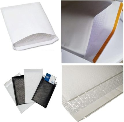 Perul Kaplamalı Balonlu Patpat Torba Bantlı 24x32 5 (50 ADET) Baloncuklu Torba