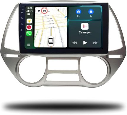 Android Multimedya 4GB RAM 32GB Hafıza Hyundai i20 2009-2011 ile uyumlu