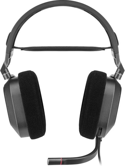 HS80 RGB USB Oyuncu Kulaklığı, Dolby 7.1 Surround, Dinamik RGB Aydınlatma, Discord Sertifikalı, Siyah (CA-9011237-EU)