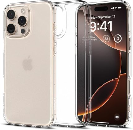 iPhone 16 Pro ince Kılıf Ultra Hybrid Sararma Karşıtı DuraClear™ Hava Kanalı Teknolojisi™ Askeri Sınıf Koruma Frost Clear Mat Kapak - ACS08122