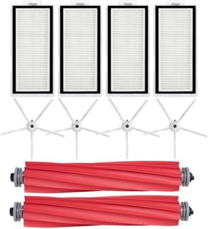 Set 10 Parça Roborock Q7 Max Ultra Set, Roborock Q7 Max Q7 Max+ Ultra Plus ile uyumlu