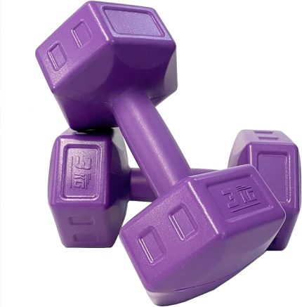 3 Kg Mor Dambıl Seti 3 Kg x 2 Adet Toplam 6 Kg Ağırlık Seti