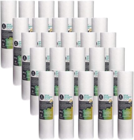 3634 Su Arıtma Pp Sediment Filtre 1 Mikron 10 Inc 25'li