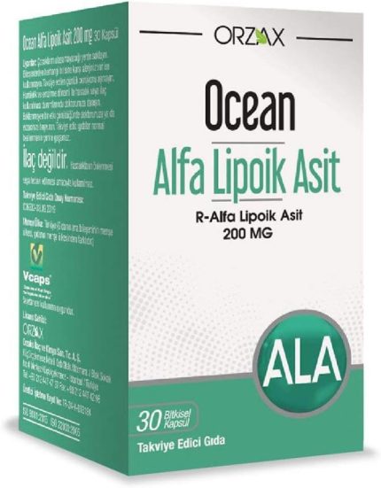 Orzax Alfa Lipoik Asit 200 Mg 30 Kapsül 74252