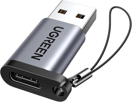 USB 3.0 A - Macbook, Dizüstü Bilgisayar, USB Hub, USB Şarj Cihazı için USB C Adaptörü.
