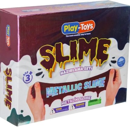 DIY Slime Hazırlama Seti, Metalik Parlak Slime Kiti, STEM Destekli Duyusal ve Yaratıcı Oyuncak, 3+ Yaş Çocuklar İçin