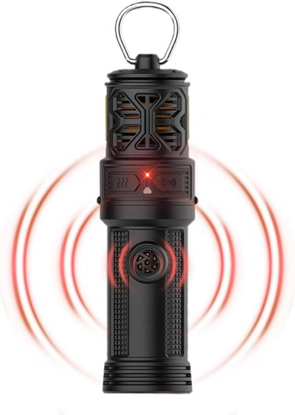 Sinek Yakalayıcı Dış Mekan - Sinek Savunma Sistemi | Taşınabilir Şarj Edilebilir Elektrikli Isıtıcı Powerbank İşlevi Su Geçirmez Kamp Bahçe Hayvancılık Alanı Karavan Mutfak