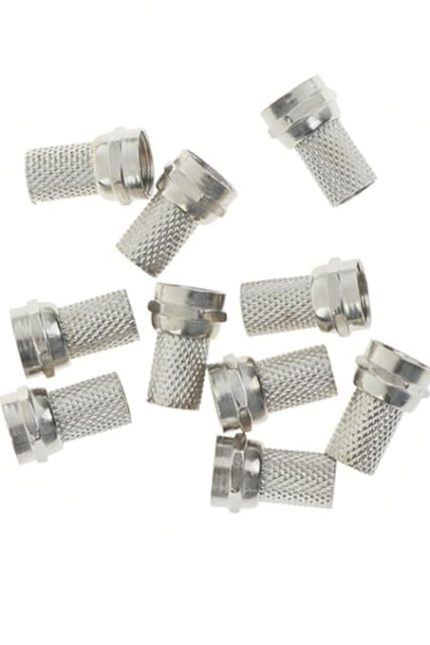 10 ADET TV Uydu Kablosu RG6/U4 18MM Geniş F Konnektör