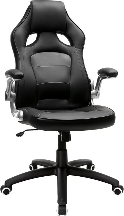 Oyuncu Koltuğu, Ofis Koltuğu, Döner Sandalye, Siyah, Obg62B, 70 X 65 X 115 Cm