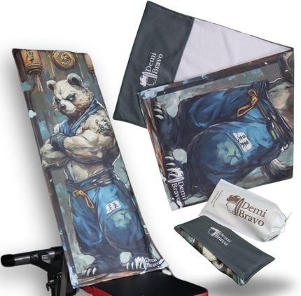 Tasarımıyla Fitness GYM Spor Havlusu – Antrenman, Fitness ve Spor İçin Süper Emici, Hafif ve Dayanıklı, Hızlı Kuruyan Yapı, Seyahat, GYM ve Açık Hava İçin İdeal