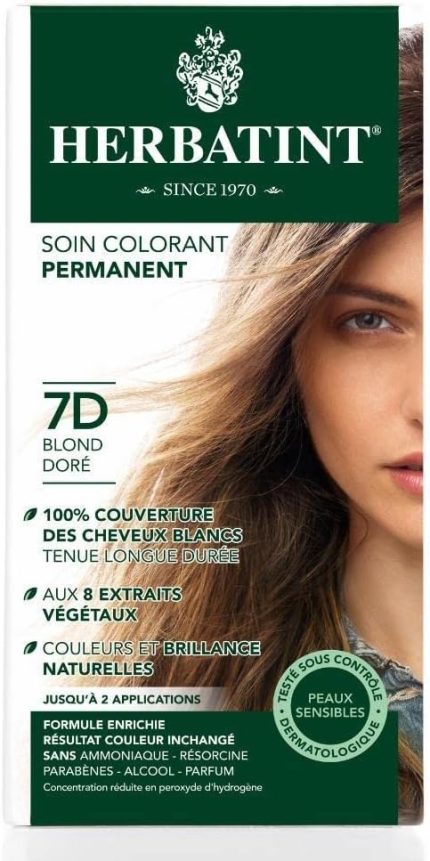 7D Blond Dore Altın Sarısı Saç Boyası, 135 Ml