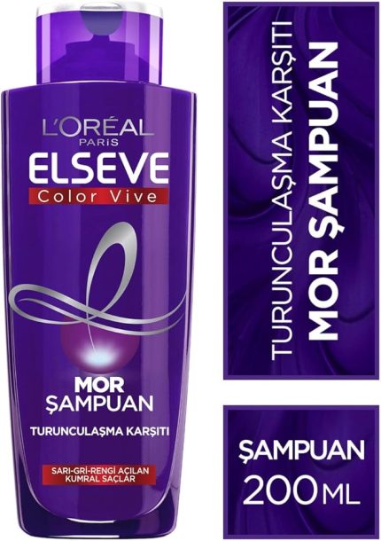 PARIS Elseve Turunculaşma Karşıtı Mor Şampuan 200 ml
