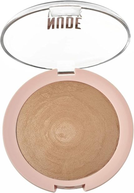 Rose Nude Look Sheer Baked Powder Pudra Nude Glow