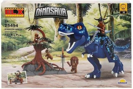 BLX Dinosaur Dinozor ve Savaşçılar 131 Parça 25494