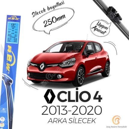 Arka Silecek Renault Clio 4 2012-2020 ile uyumlu