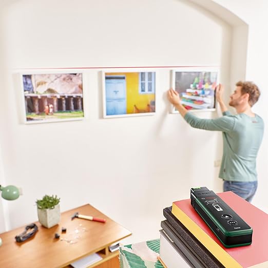 Home & Garden Zamo Set Lazerli Uzaklık Ölçer (25m Çalışma Alanı, 4 sn. Ölçme Süresi, 2 x AA Pil, Çizgi Adaptörü, Tekerlek Adaptörü, Şerit Adaptörü, Saklama Kutusu) - Görsel 4