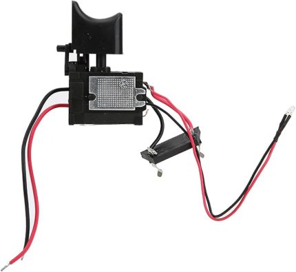 7.2V - 24V Lityum Matkap Anahtarı Pil Akülü Matkap Hız Kontrolü Küçük Işıklı Tetik Anahtarı