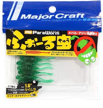 Craft Paraworm PW-FALL 1.6" #068 Clear Kabura Green