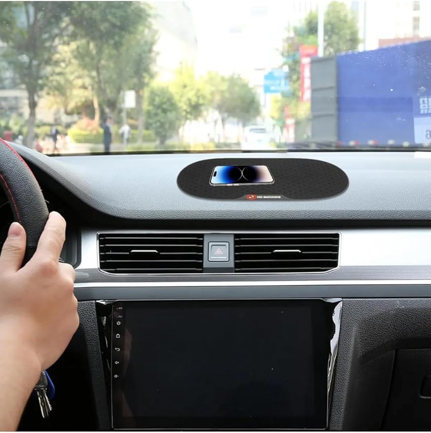 Araç Içi Torpido Kaydırmaz Telefon Tutucu Teleskopik Araba Silikon Telefon Tutucu Mat