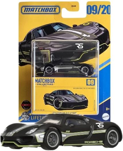 Koleksiyon Araçlar 2015 PORSCHE 918 SPYDER GBJ48 - JCL37