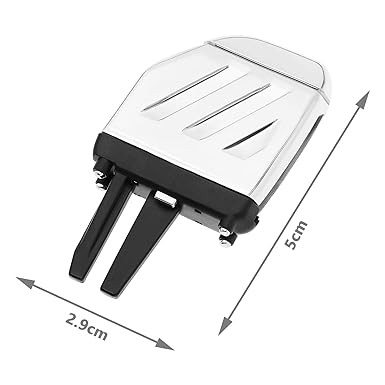Land Rover Freelander ile Uyumlu 2 Adet Havalandırma Çıkışı Tab Klips Yedek 2 Araba Klima Havalandırma Kürek Aksesuarları ABS - Görsel 4
