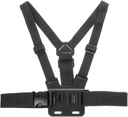 göğüs kemeri-tutacak ayarlanabilir Chest Strap Mount Harness Action kameralar için birçok sporları kamera aksesuvarı GoPro Hero [3 dahil, 3 + veya 4] ve KitVision Edge/Splash/Escape HD5/HD5 W/4 K – Siyah