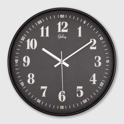 221-K Serisi Metal Görünümlü Örgü Kadranlı Sessiz Akar Roma Rakamlı Modern Duvar Saati 30 cm