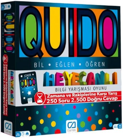 Games Eğitici-Quido Board Game