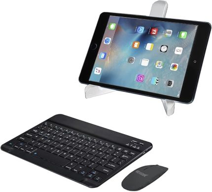 Xiaomi Redmi Pad Se 11 inch Tabletiçin Bluetooth Klavye + Mouse + Tablet Standı - AL2765