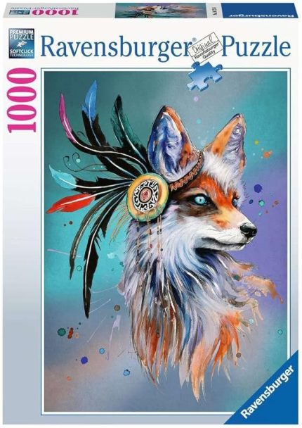 16725 Bohem Tilki Puzzle, 1000 Parça, Çok Renkli
