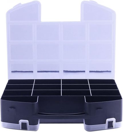Organizer Kutu Çift Taraflı 24 Bölmeli Küçük Malzeme Alet Takım Çantası