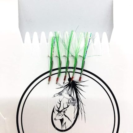 TİRSİ & USKUMRU ÇAPARİSİ 15 Boyutlu Yeşil Monofil Naylon Çubuk Çaparisi