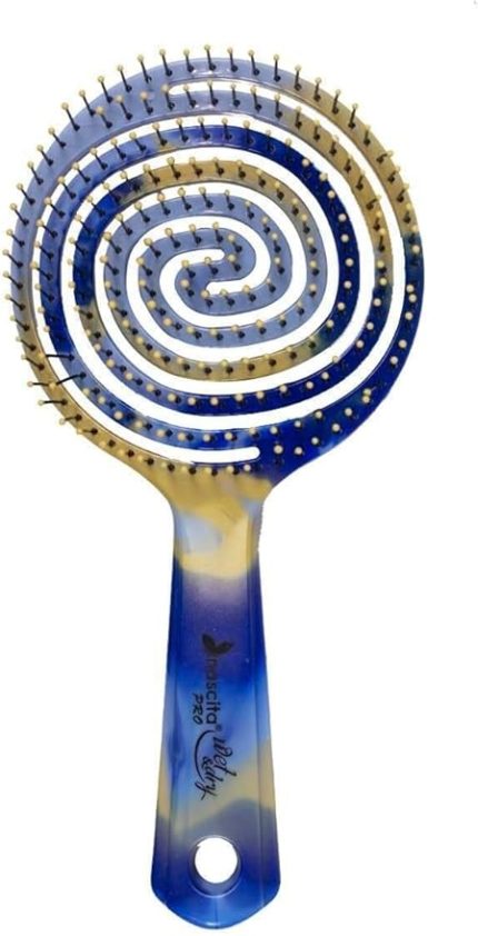 Pro Mavi Mermer Büyük Boy Üç Boyutlu Açma Tarama Fırçası - 37