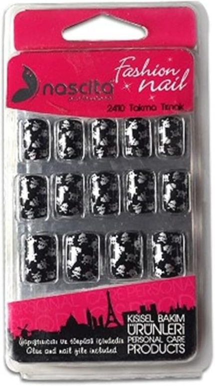 Kurukafa Desenli Takma Tırnak (24'Lü)