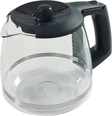 Yedek sürahi Cam sürahi Antrasit TKA6A Bosch kahve makinesi TKA6A044 / TKA6A047 için