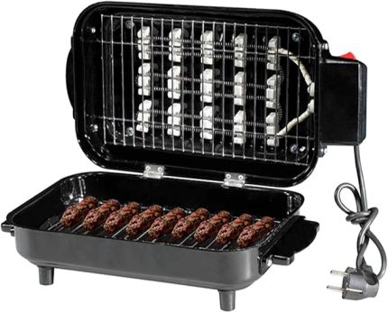 Tel Rezistanslı Elektrikli Telli Izgara Mangal Barbekü Standart Boy