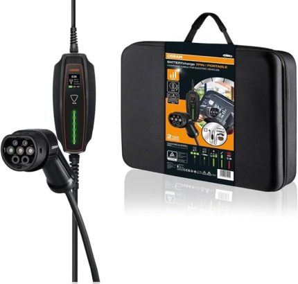 BATTERYCharge 7PIN | Tip2 Elektrikli Araçlar için 230V Taşınabilir Şarj Kablosu