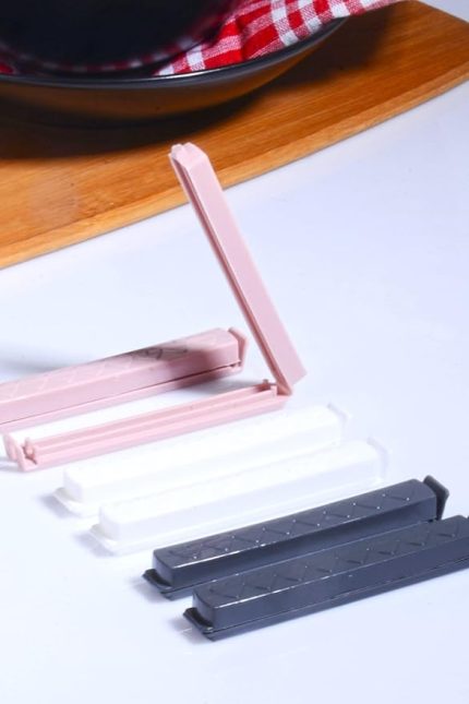 Diyarı 12 Adet Poşet Kapatıcı Klips Ambalaj Ve Torba Kapatma Aparatı Poşet Klipsi 12'li