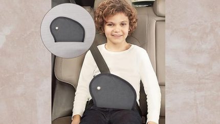 Çocuk Emniyet Kemeri Düzenleyici Ve Tutucu Emniyet Kemer Pedi,Boyun kesme önleyici,Çocuk emniyet kemer rahatlatıcı,oto kemer kılıfı,yüksek kaite(ANTRASİT Renk)