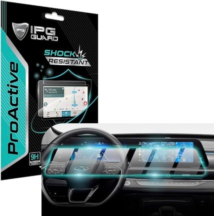 Chery 2024 Tiggo 7-8 PRO MAX 24.6 Bilgi Eğlence ekranı için (Tek Parça) 9H Nano ProActive Ekran Koruyucu, Duyarlı Dokunmatik Hassasiyet, Darbeye Dayanıklı