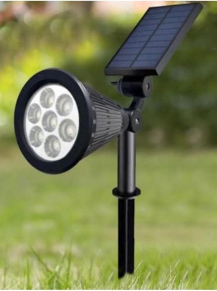Geldi Solar Kazıklı Çim Armatür Cata 7w Güneş Enerjili Led Çim Lambası Bahçe Ağaç Aydınlatma Lambası (Gün Işığı)