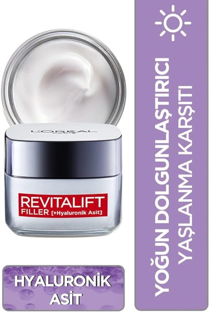 PARIS Revitalift Filler Yoğun Dolgunlaştırıcı Yaşlanma Karşıtı Gündüz Kremi